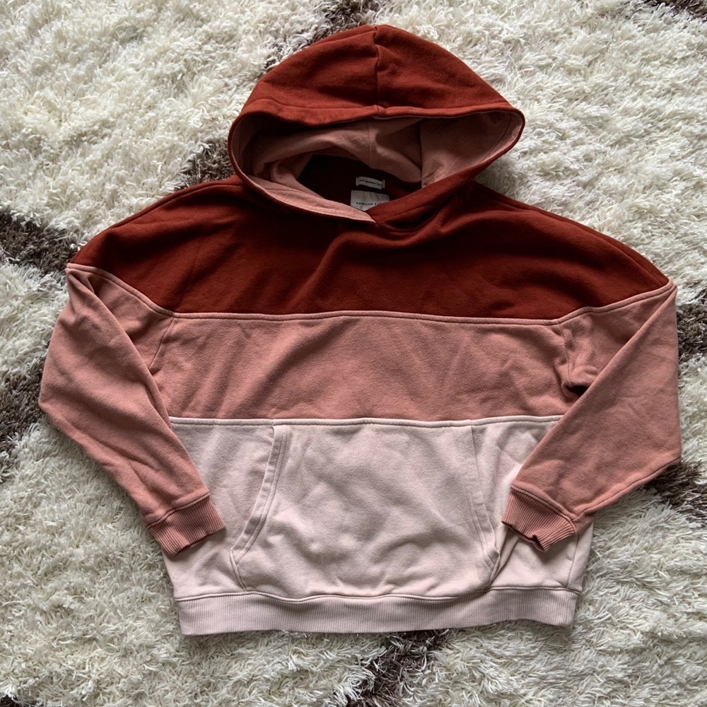 American Eagle Color Block Sweatshirt
